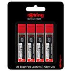 Rotring Super Polimer 4'lü Paket 0.5 mm 2B Kurşun Kalem Ucu