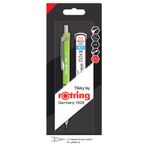 Rotring Tikky 0.7 mm Neon Yeşil Mekanik Kurşun Kalem Set