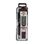 Rotring Tikky 0.7 mm Siyah Versatil Kalem + Silgi + Uç Okul Seti