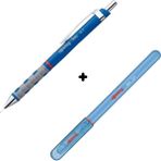 Rotring Tikky 07 mm Versatil Kalem + Rotring 07 Jel Mavi Kalem Seti - 2 Adet