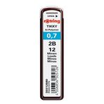 rOtring Tikky Basmalı Kurşun Kalem Doldurulabilir | 0,7 mm | 2B | 10 Adet (120 Uç)