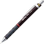 Rotring Tikky Mekanik Kalem 0.35 mm Bordo Ergonomik Tasarım ve Kaymaz Yüzey