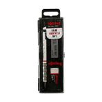 Rotring Tikky Mekanik Kurşun Kalem, Uç ve Silgi Seti, 0,7 mm Kalem, 2b Uç, Orta Boy Silgi, Beyaz,