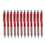 Rotring Tikky RD 0.7 mm 12 Adet Kırmızı Versatil Kalem