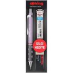 Rotring Tikky Versatil Lila Kalem 0.7+Min+Silgi Hediye