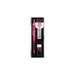 Rotring Versatil Kalem 0.7 mm, Ahududu Pembe, Silgi ve Uç Hediyeli Set