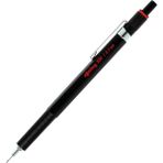 Rotring Versatil Kalem 0.7 mm Siyah Plastik Gövde Dayanıklı Mekanizma Okul ve Ofis Kullanımı - 0,7 mm