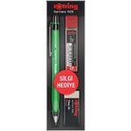 Rotring Visuclick 0.5 mm Şeffaf Yeşil Min Silgi Versatil Kalem Okul Seti
