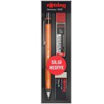 Rotring Visuclick 0.5 mm Turuncu Min Silgi 3'lü Okul Seti
