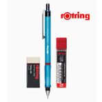 Rotring Visuclick 0.7 mm Şeffaf Mavi Min Silgi Versatil Kalem Okul Seti