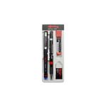 Rotring Visumax 0.7 Roller 4'lü Set, Mavi, Versatil Kalem, Roller Kalem, Silgi ve Kalem Ucu