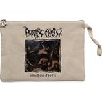 Rotting Christ The Sons Of Hell Krem Clutch Astarlı Cüzdan / El Çantası - 25x18cm