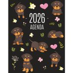 Rottweiler Agenda 2026: Diario Settimanale per Organizzare Giorni Occupati | Pianificatore Giornaliera 2026 con un Cane