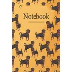 Rottweiler Notebook – 120 Pages, 6" x 9", College Ruled: Perfect Rottie Journal for Dog Lovers, Students, and Everyday Writing