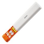 Roucerlin Hap Kutuları 7 Gün 1 Günde 1 Kez Taşınabilir Hap Düzenleyici 7 Günlük Bölmeler, Haftalık Seyahat Hap Kılıfı, Vitamin ve İlaçları Saklamak için Hap Tutucu Dispenseri (Turuncu)