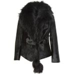 Rouge Kürklü Kadın Mont P253K - 34 - Siyah