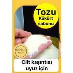 ROUH Mardin Kükürt tozu sabunu sivilce ve tedavisinde kullanılan doğal bir sabundur 130 g