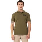 Routefield Pads Erkek Polo Tişört - M - Haki