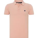 Routefield Partisan Erkek Pembe Polo Tişört - Karışık