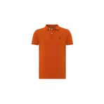 Routefield Patriot Turuncu Erkek Polo Yaka T-Shirt