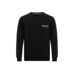 Routefield RFHIDE2223_HIDE Siyah Erkek Sweatshirt