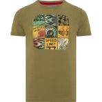 Routefield RFTAGS23 Tags Haki Erkek T-shirt