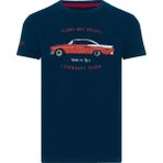 Routefield RFTHRU23-079 Thru Lacivert Renkli Erkek T-shirt
