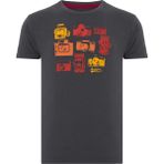 Routefield RFTIMER23-23292 Timer Antrasit Erkek T-shirt
