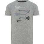 Routefield RFTRIAD23-23394 Triad Gri Renkli Erkek T-shirt