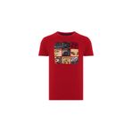ROUTEFIELD Tags Erkek Kırmızı Tişört ERKEK T-SHIRT RFTAGS23