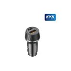 Rova OSB193 38W Çift Çıkışlı Type-C + USB Araç Şarj Cihazı – Pd & Qc Destekli, Hızlı Şarj, Siyah
