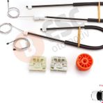 Rover 75 Rj Mg Zt B8 1998-2005 4/5 Kapı Cuh102351 İçin Ön Sol Kapı Cam Kriko Tamir Seti