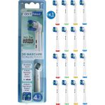Rovexa 3D Maxcare - 3 Boyutlu Temiizlik Oral B Şarjlı Diş Fırçası Yedek Başlığı - 16 Adet Yedek Başlık