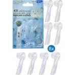 Rovexa Şarjlı Diş Fırçası Başlığı Koruma Kapağı - 8li Paket