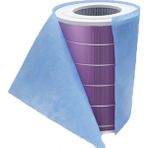 Rovexa Xiaomi Mi Smart Air Purifier Pro H Serisi İçin Mavi Statik Toz Tutucu Filtre 10 Adet Türkiye Menşeli