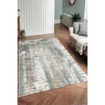 Rovigo Dijital Baskı Yıkanabilir Kaymaz Taban Salon Halısı Ve Yolluk RV143-FNL448, Yeşil, 80 x 400