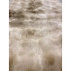 Rovigo Home Premium Deri Taban, Yüksek Tüylü Yumuşak,bubble Post Banyo Paspası 2'li 100X60 - 60X50 cm - 2rvzn - Bej