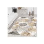 Rovigo Home RVG1592 Dijital Baskı Kaymaz Taban 80x150 cm Salon Halı
