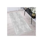 Rovigo Home RVG1605 Dijital Baskı Kaymaz Taban 100x300 cm Salon Halı