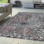 Rovigo Home RVG1635-HT698 Dijital Baskı Kaymaz Taban 80x300 cm Salon Halı