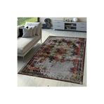 Rovigo Home RVG1639-HY1204 Dijital Baskı Kaymaz Taban 160x230 cm Salon Halı