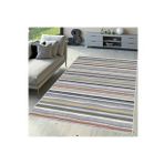 Rovigo Home RVG1640-HT263 Dijital Baskı Kaymaz Taban 100x150 cm Salon Halı