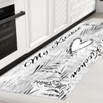 Rovigo Home RVG2040 Dijital Baskı Kaymaz Taban 160X230 cm Mutfak Halı