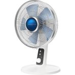 Rowenta Turbo Silence Extreme+ 40 Watt Ultra Sessiz Masaüstü Vantilatör 48 cm 5 Kollu Pervane - 1830008899 - Beyaz - Mavi
