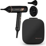 Rowenta Ultimate Experience 2000 Watt Saç Kurutma Makinesi Hız Ayarı ve Difüzör Başlığı ile - Siyah