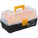 Rowermax 16" Raflı Balıkçı Takım Çantası Oltacı Çantası - Siyah