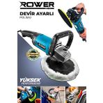 Rowermax Alman Stark 99765Vfx 6 Kademe Devir Ayarlı Polisaj Makinesi Zımpara Pasta Cila