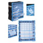Rowermax ASR-6001 Mono Blok Çekmeceli 39 Lu Gri Büyük Boy Organizer