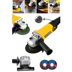 Rowermax Rwrx-3803 3500 W 125 mm 2 Adet Disk Devir Ayarlı Spiral Avuç İçi Taşlama Makinesi