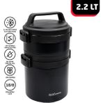 Rox Camping 2200 Yemek Termosu 2.2 Lt - Siyah - 2,2 lt